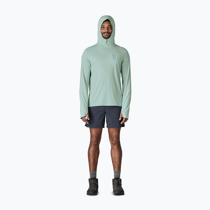 Vyriškas džemperis Patagonia Capilene Cool Sun Hoody thermal blue/thin ice x-dye 2