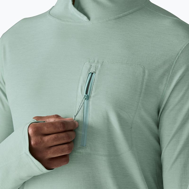 Vyriškas džemperis Patagonia Capilene Cool Sun Hoody thermal blue/thin ice x-dye 7