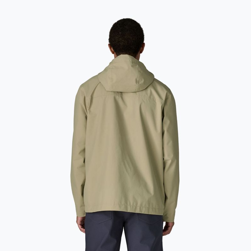 Vyriškas lietpaltis Patagonia Outdoor Everyday Rain weathered stone 3