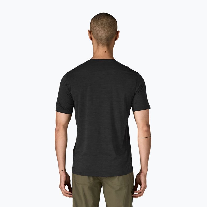 Vyriški marškinėliai Patagonia Capilene Cool Ultra black/forge grey x-dye 2
