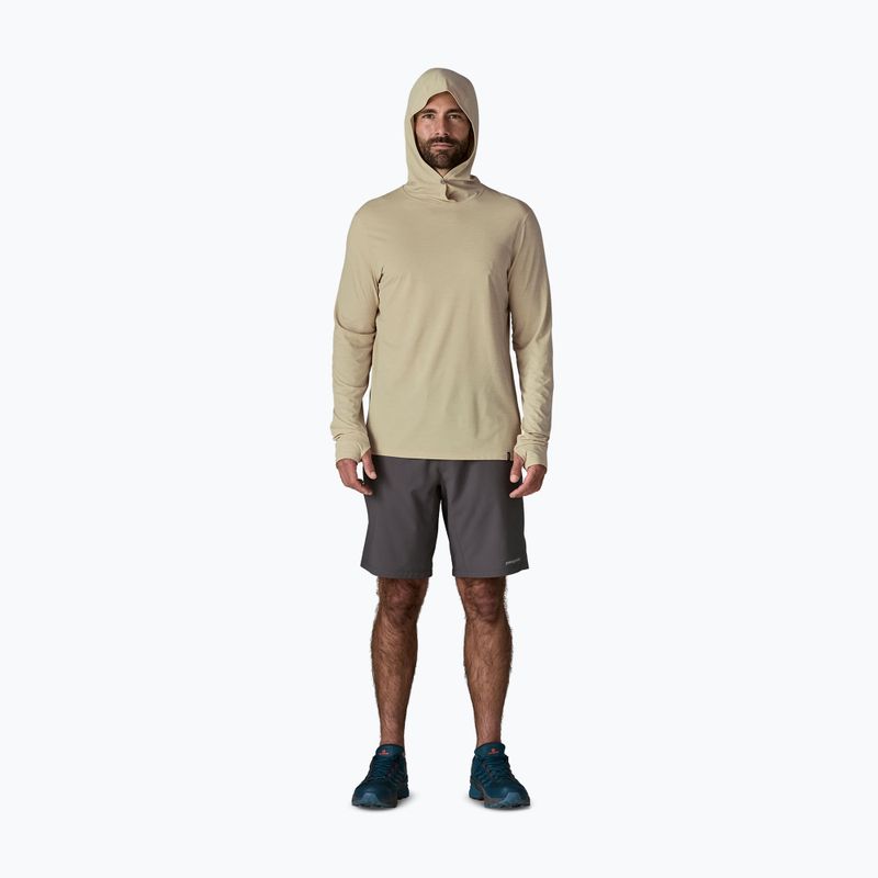 Vyriškas džemperis Patagonia Capilene Ultra Hoody pumice/dyno white x-dye 2