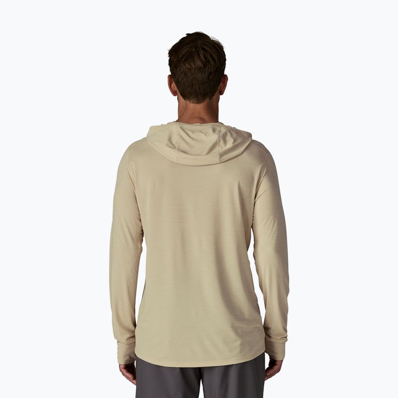 Vyriškas džemperis Patagonia Capilene Ultra Hoody pumice/dyno white x-dye 3