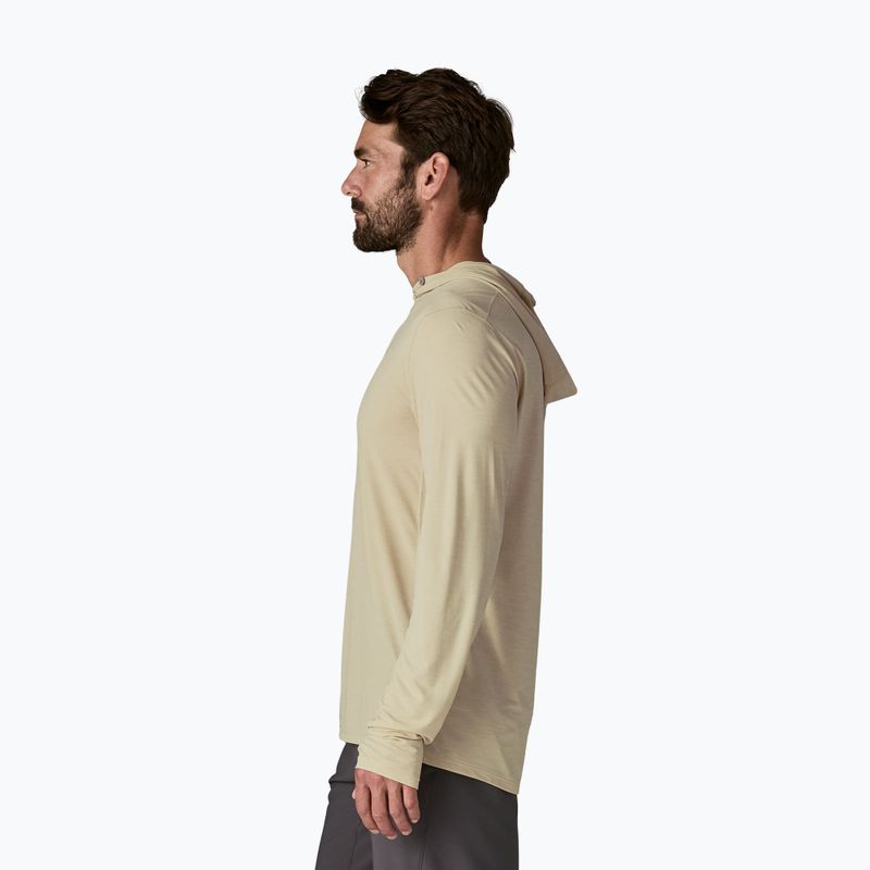 Vyriškas džemperis Patagonia Capilene Ultra Hoody pumice/dyno white x-dye 4