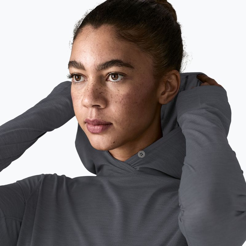 Moteriškas džemperis Patagonia Capilene Cool Ultra Hoody smolder blue/light smolder blue x-dye 6