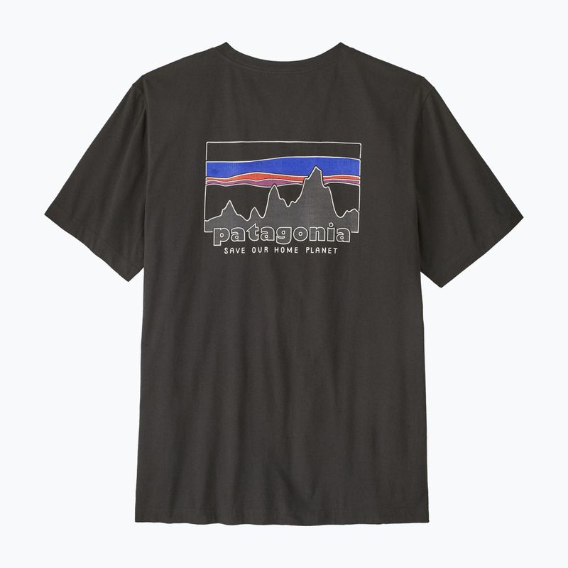 Vyriški marškinėliai Patagonia '73 Skyline ink black 2