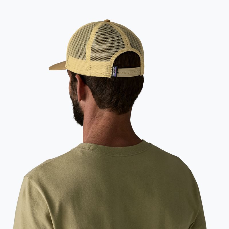 Moteriška kepurė su snapeliu Patagonia Flying Fish LoPro Trucker flying fish fork/bobcat brown 2
