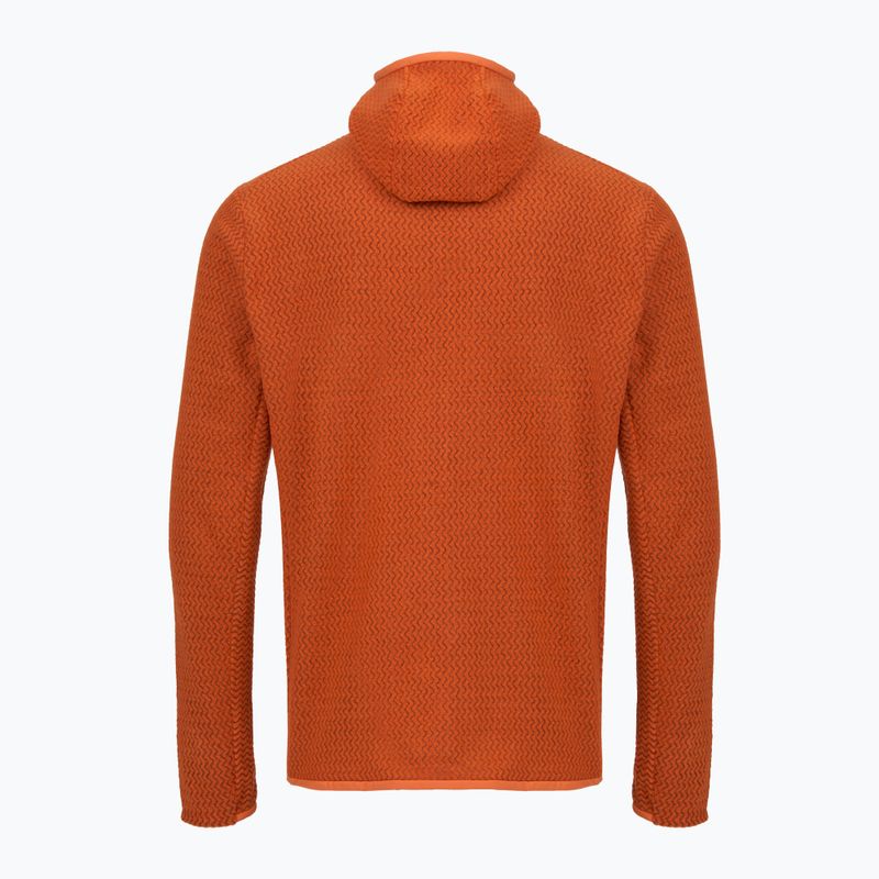 Vyriškas žygio džemperis Patagonia R1 Air Full Zip Hoody coal orange 2