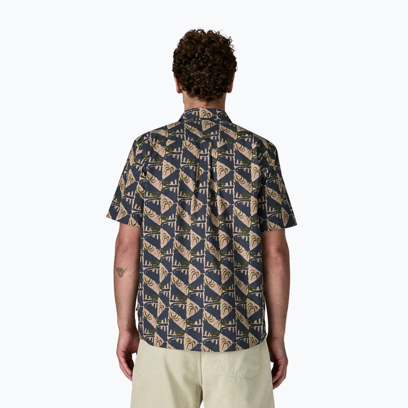 Vyriški marškiniai Patagonia Go To jaguar geo/dolomite blue 3