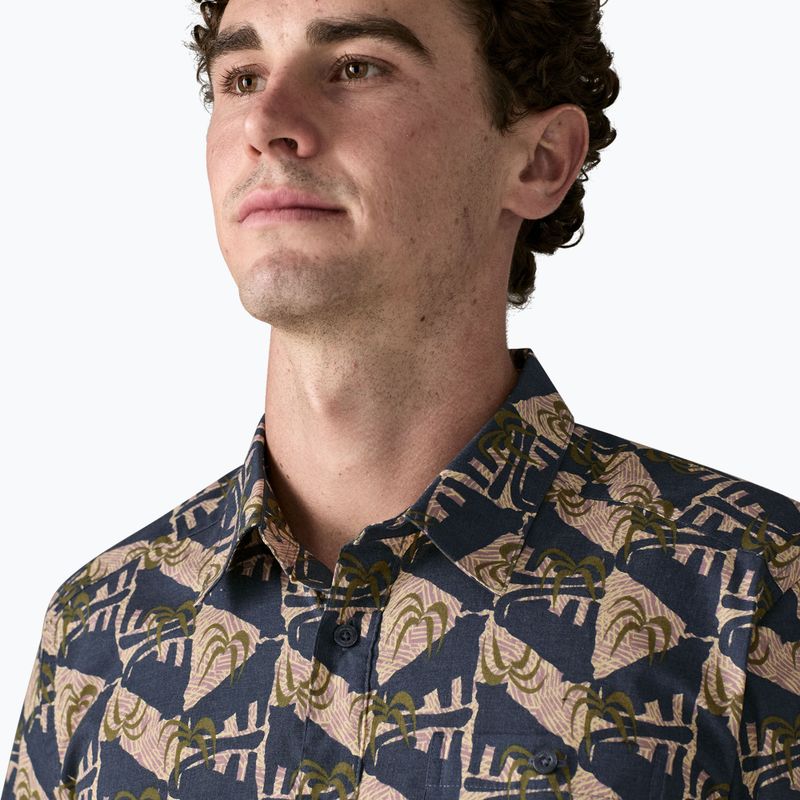 Vyriški marškiniai Patagonia Go To jaguar geo/dolomite blue 5