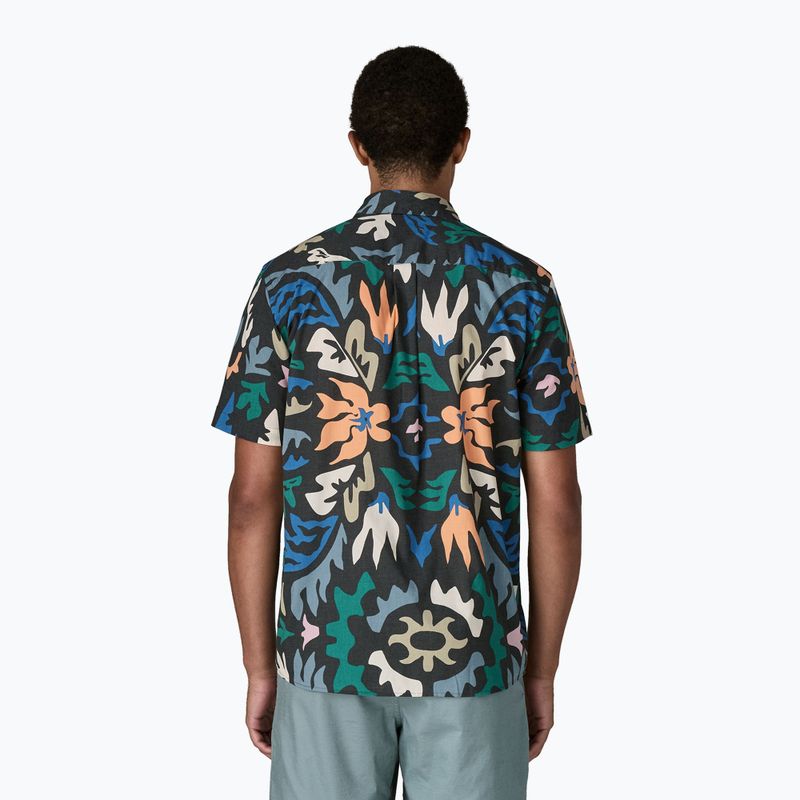 Vyriški marškiniai Patagonia Go To kaleido/black 3