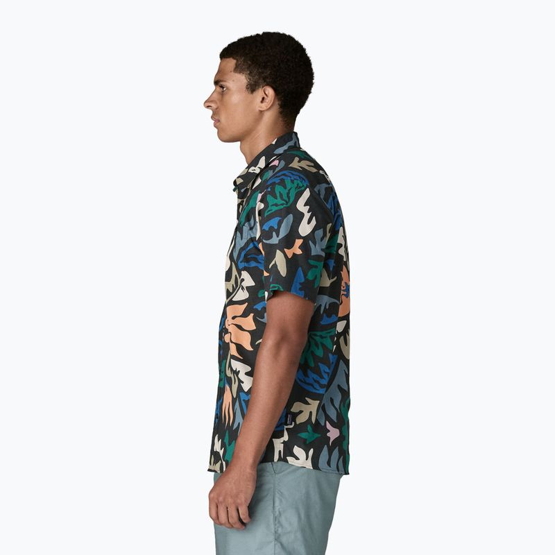 Vyriški marškiniai Patagonia Go To kaleido/black 4