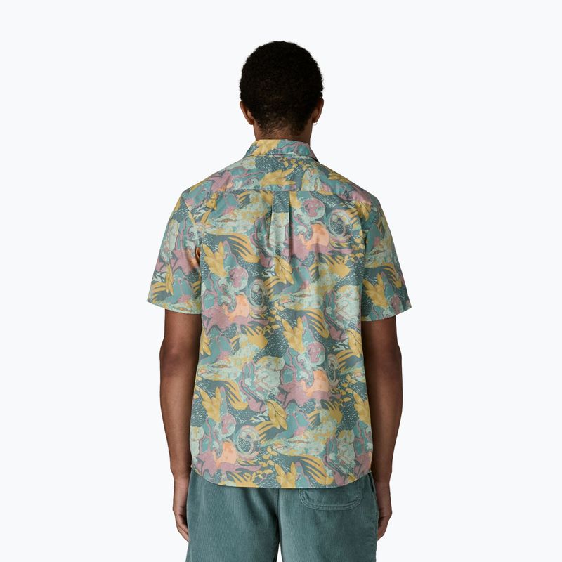 Vyriški marškiniai Patagonia Go To moon tripper/blue sage 3