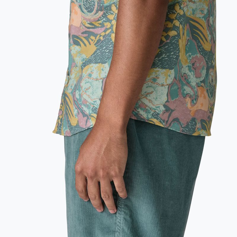 Vyriški marškiniai Patagonia Go To moon tripper/blue sage 7