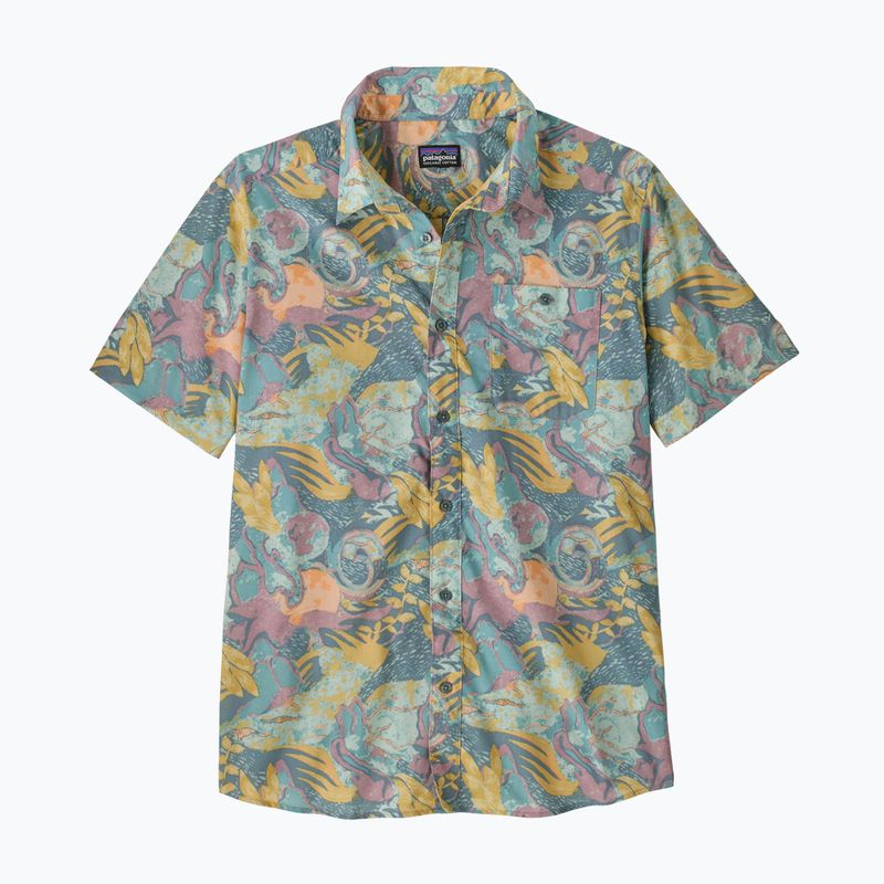 Vyriški marškiniai Patagonia Go To moon tripper/blue sage 8