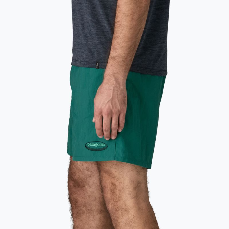 Vyriški šortai Patagonia Baggies 5" 95 oval logo/gem green 5