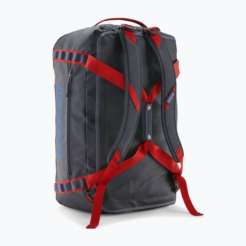 Kelionins krepšys Patagonia Black Hole Duffel 55 l smolder blue/amanita red 2