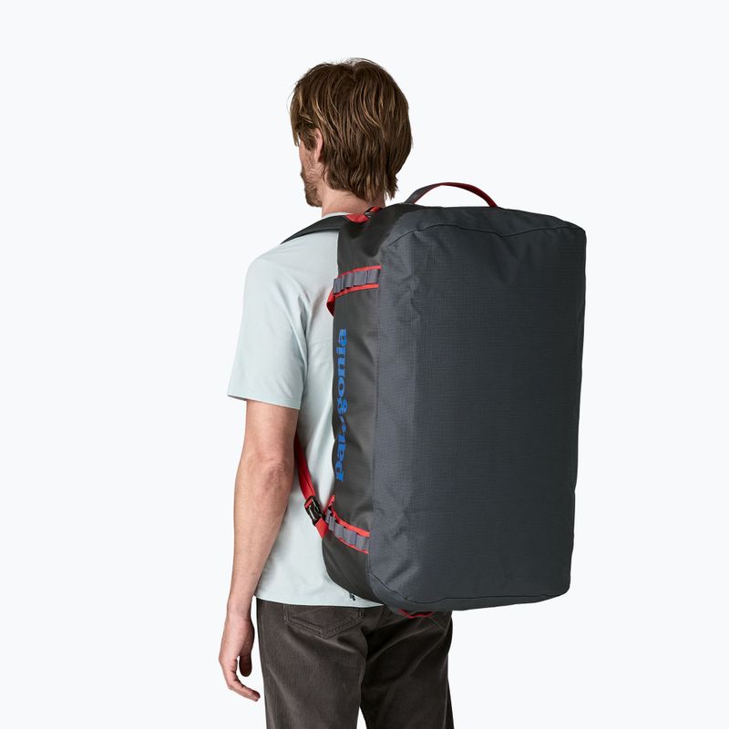 Kelionins krepšys Patagonia Black Hole Duffel 70 l smolder blue/amanita red 3