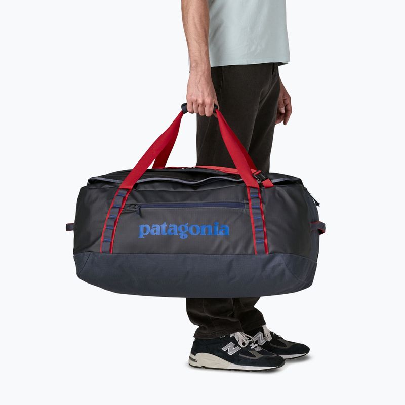 Kelionins krepšys Patagonia Black Hole Duffel 70 l smolder blue/amanita red 4