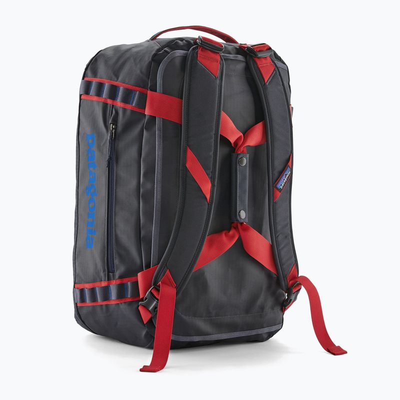 Kelioninis krepšys Patagonia Black Hole Duffel 40 l smulder blue/amanita red 2