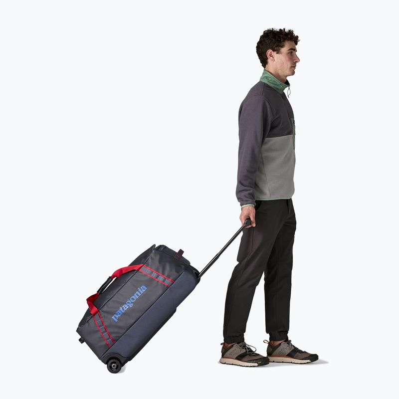 Kelionins krepšys Patagonia Black Hole Wheeled Duffel 70 l smolder blue/amanita red 5