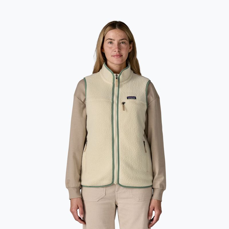 Moteriška liemenė Patagonia Retro Pile natural w/ellwood green