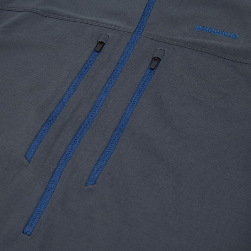 Vyriškas džemperis Patagonia R1 Ultralight Hoody smolder blue 11
