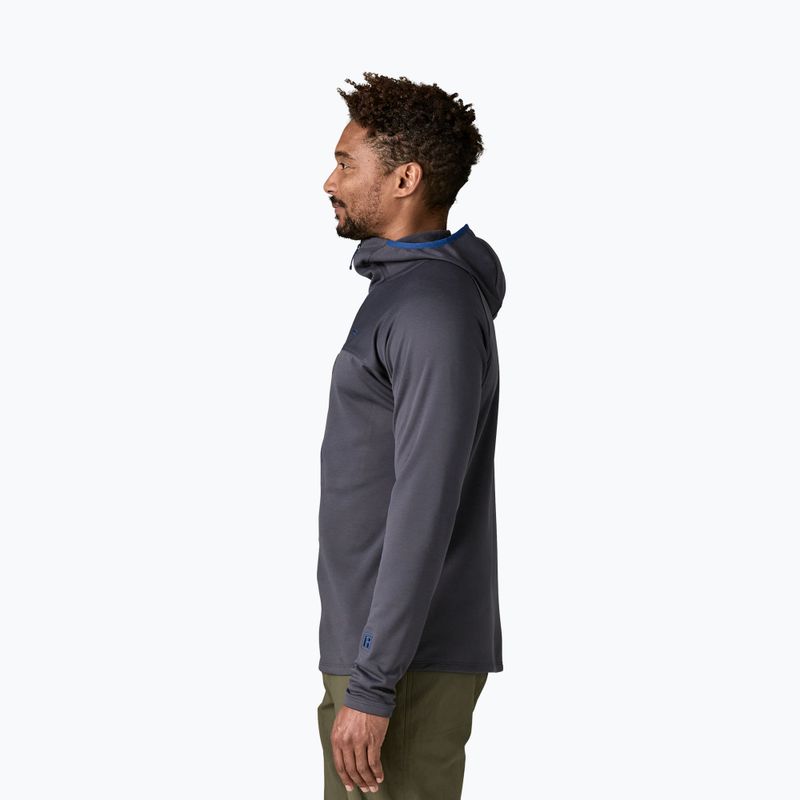 Vyriškas džemperis Patagonia R1 Ultralight Hoody smolder blue 4
