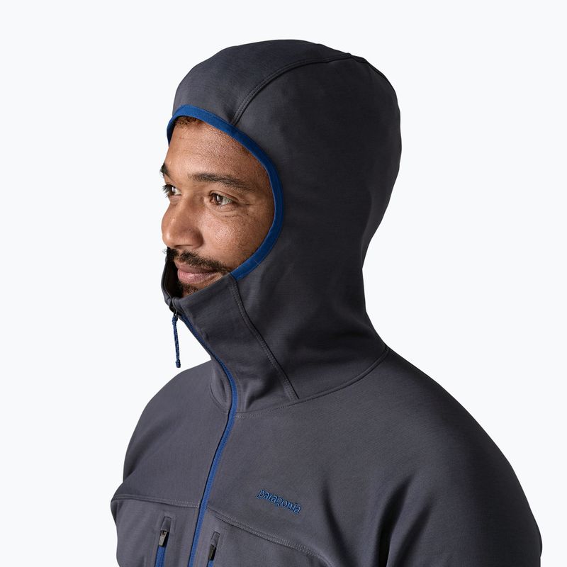 Vyriškas džemperis Patagonia R1 Ultralight Hoody smolder blue 5
