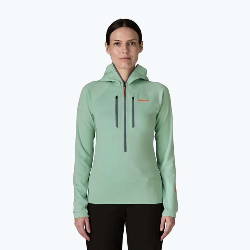 Moteriškas džemperis Patagonia R1 Ultralight Hoody thin ice