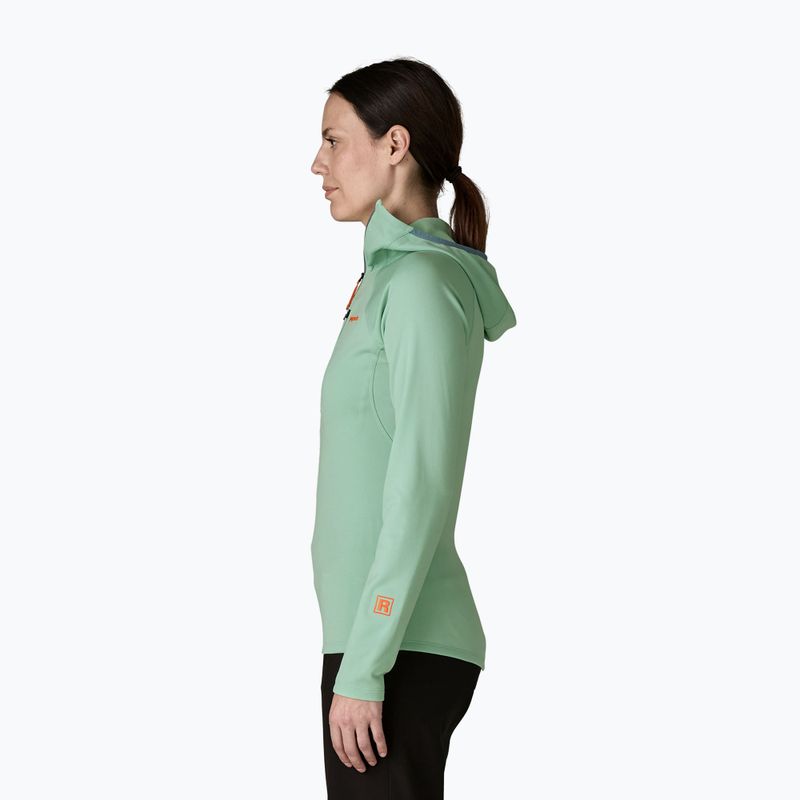 Moteriškas džemperis Patagonia R1 Ultralight Hoody thin ice 4