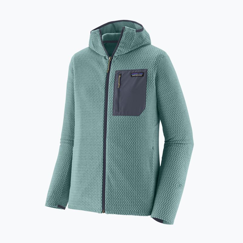 Vyriškas žygio džemperis Patagonia R1 Air Full Zip Hoody blue sage 10