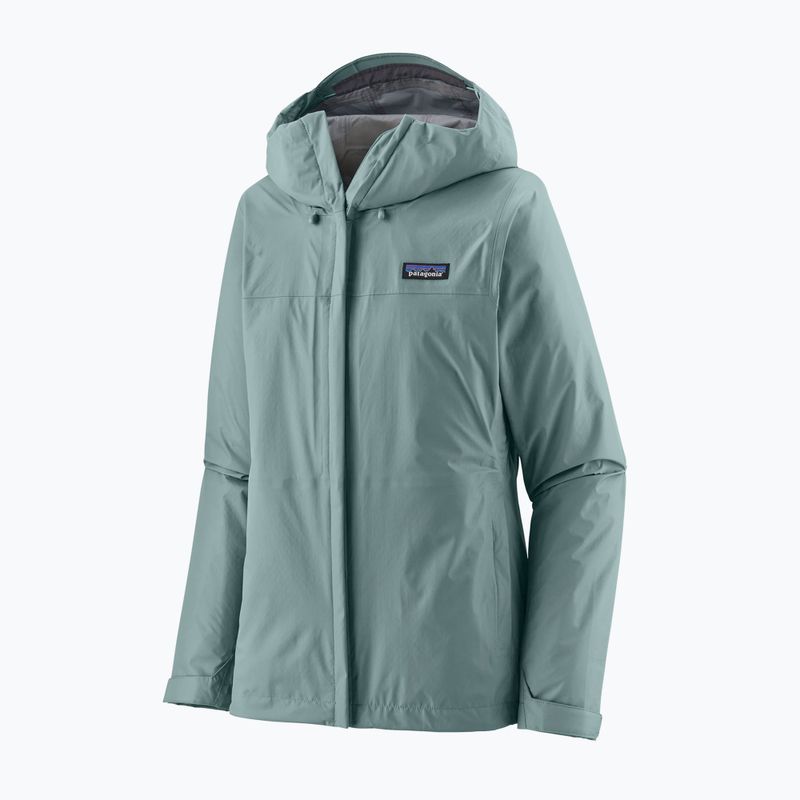Moteriškas lietpaltis Patagonia Torrentshell 3L Rain blue sage 7