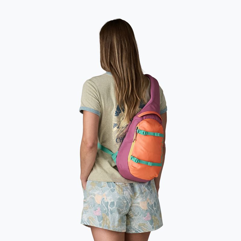Pečių kuprinė Patagonia Atom Sling 8 l faded magenta 3
