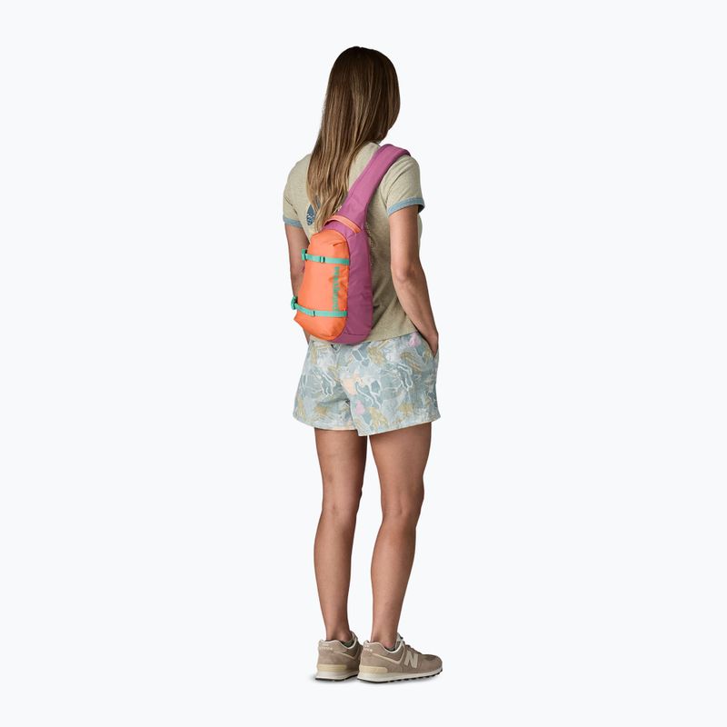 Pečių kuprinė Patagonia Atom Sling 8 l faded magenta 4