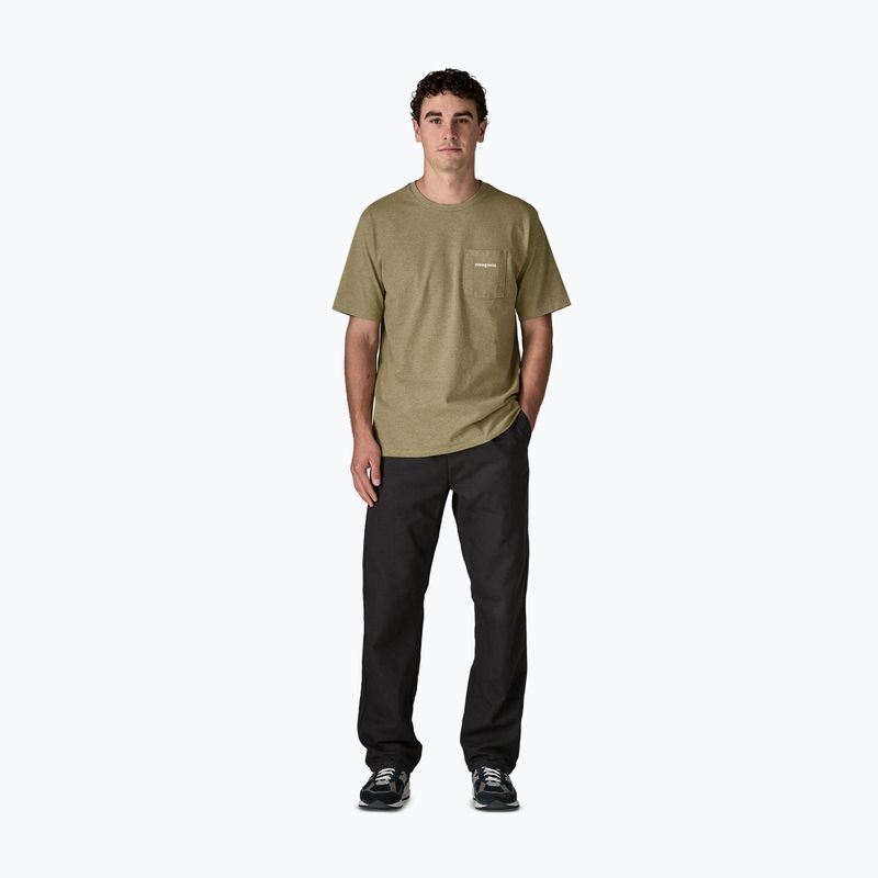 Vyriški marškinėliai Patagonia Boardshort Logo Pocket Responsibili gumtree green 2