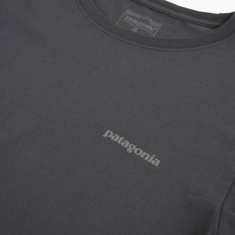 Vyriški marškinėliai Patagonia P-6 Logo ink black 4