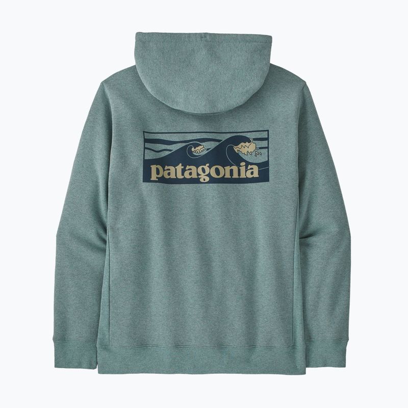 Vyriškas džemperis Patagonia Boardshort Logo Uprisal Hoody blue sage 2