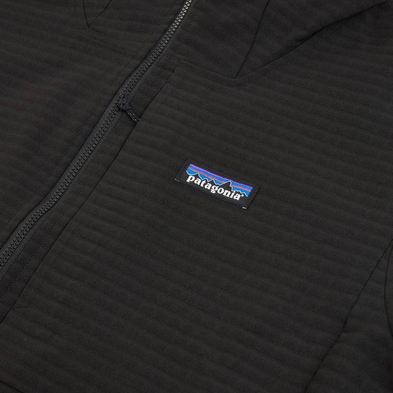 Vyriška softshell striukė Patagonia R1 TechFace Hoody black 4