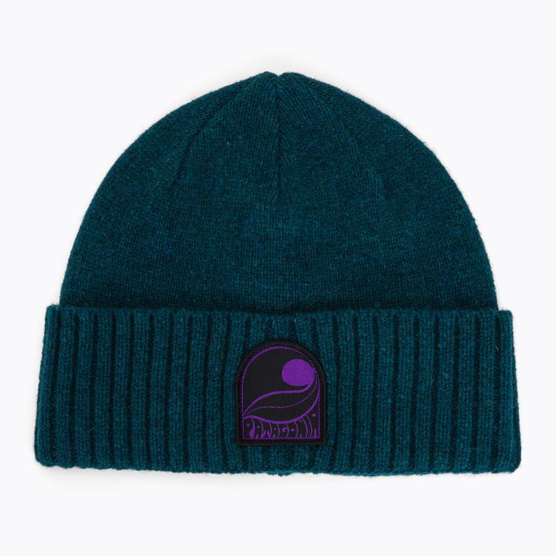 Žieminė kepurė Patagonia Brodeo Beanie pass it around: glacial blue
