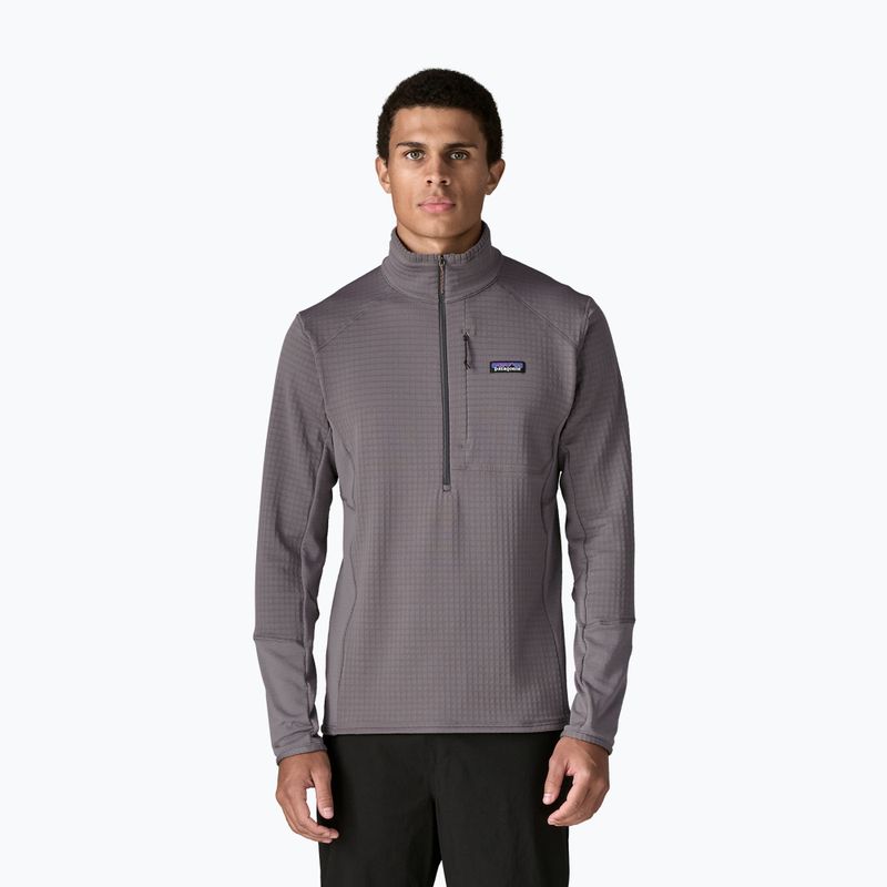 Vyriškas žygio džemperis Patagonia R1 Pullover may grey 2