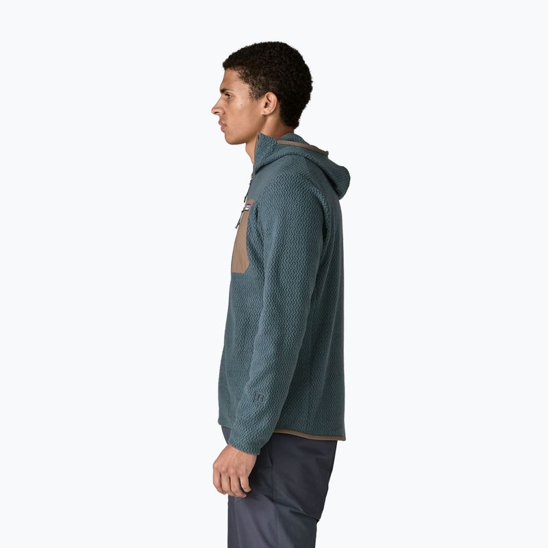 Vyriškas žygio džemperis Patagonia R1 Air Full-Zip Hoody summit blue 3