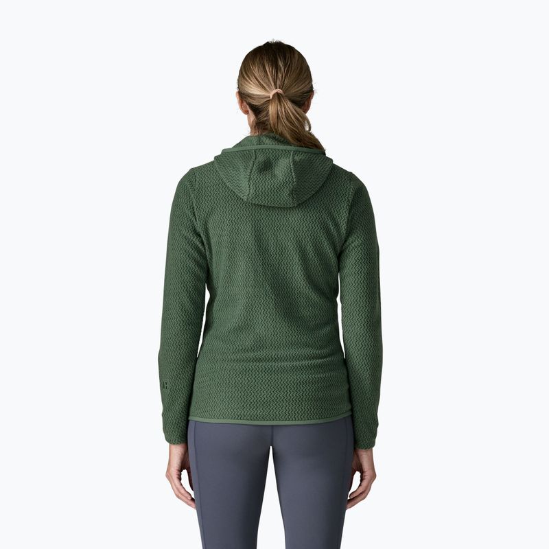 Moteriškas flisinis džemperis Patagonia R1 Air Full-Zip Hoody canopy green 2