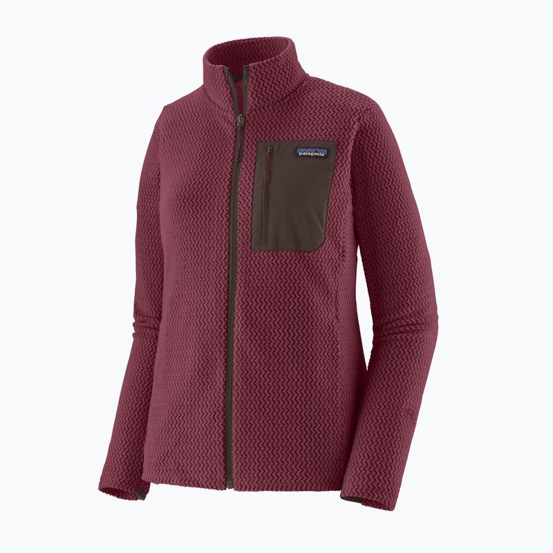 Moteriškas flisinis džemperis Patagonia R1 Air berry fig 4