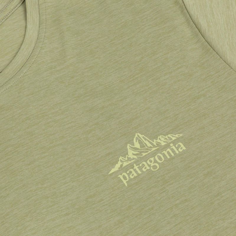 Vyriški marškinėliai Patagonia Cap Cool Daily Shirt - Cloud Crag gumtree green - light gumtree green x-dye 3