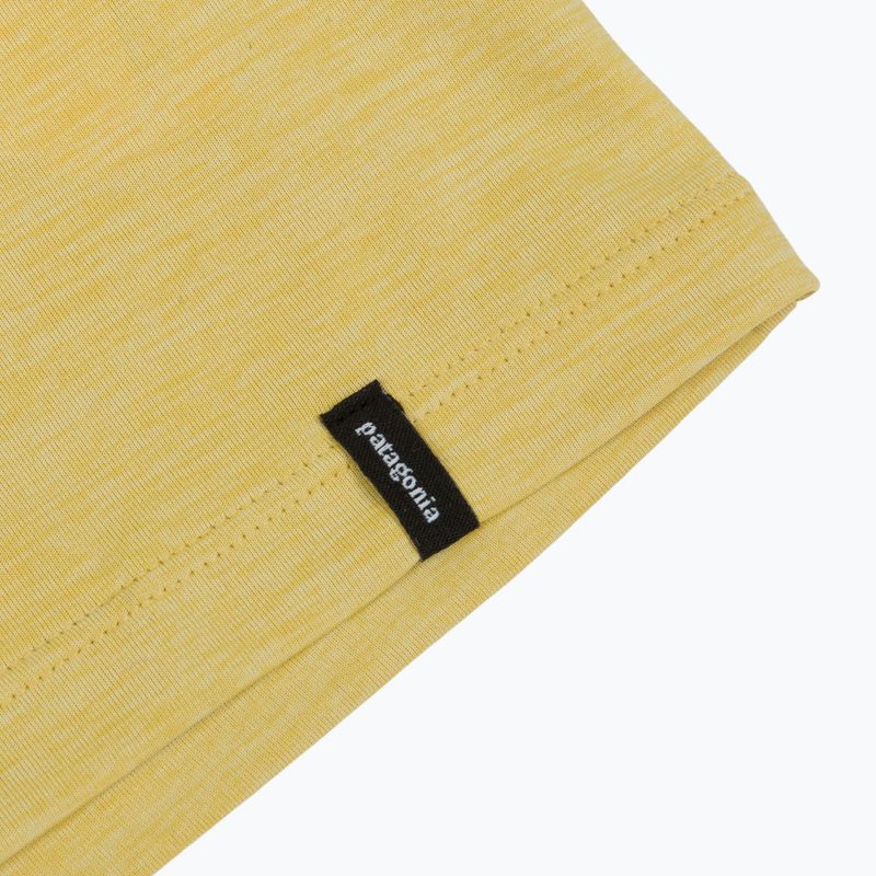 Vyriški ilgomis rankovėmis marškinėliai Patagonia Cap Cool Daily Boardshort Logo LS limestone yellow - Light Limestone yellow x-dye 4