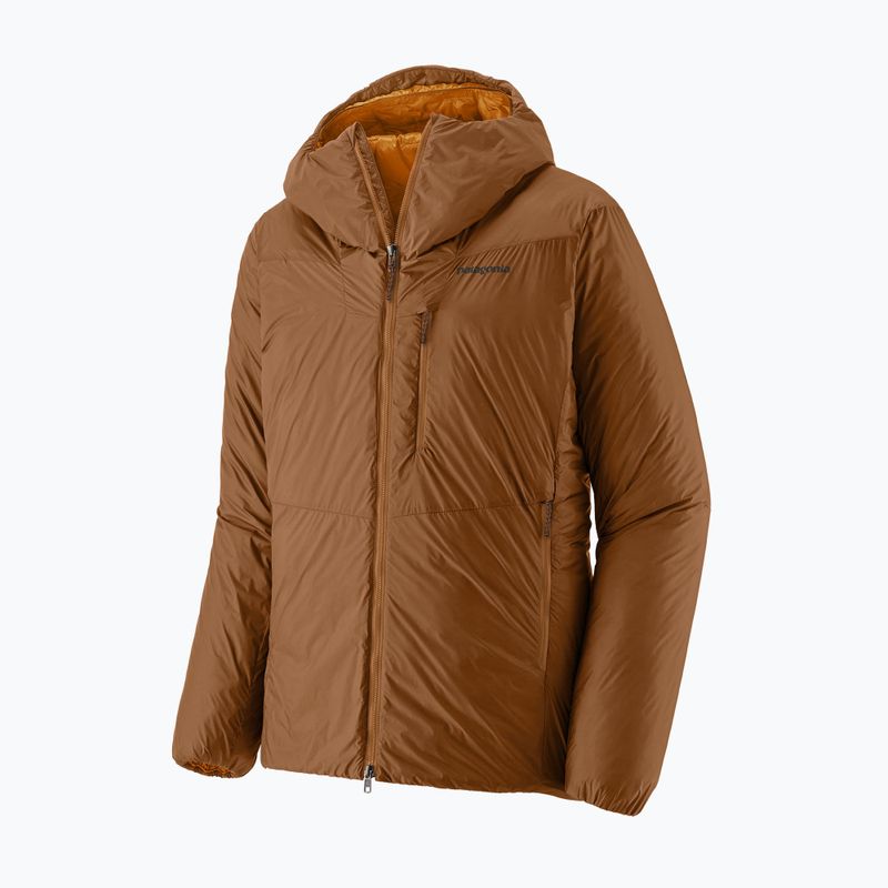 Vyriška pašiltinta striukė Patagonia Das Light Hoody cinnamon brown