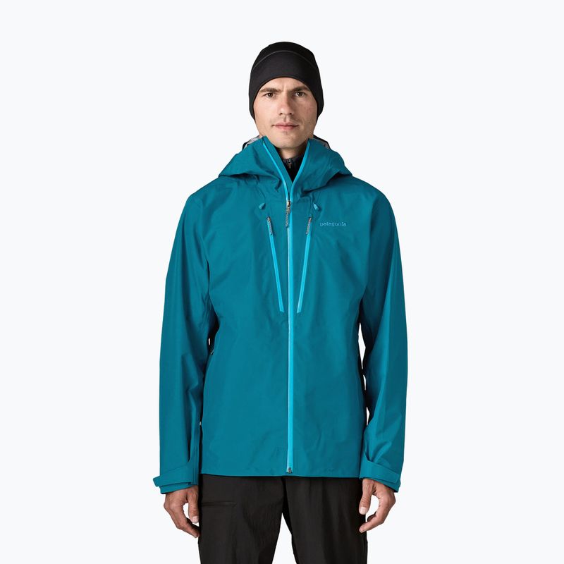 Vyriška lietaus striukė Patagonia Triolet glacial blue