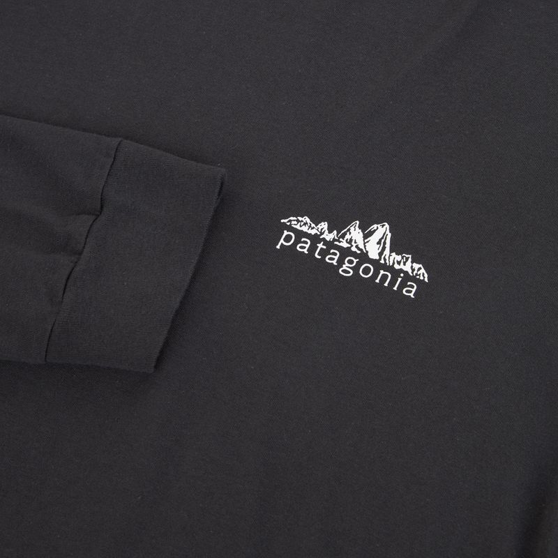 Vyriški ilgomis rankovėmis marškinėliai Patagonia Fitz Roy Foothills LS ink black 3