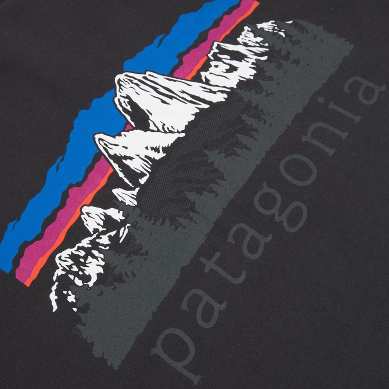 Vyriški ilgomis rankovėmis marškinėliai Patagonia Fitz Roy Foothills LS ink black 4
