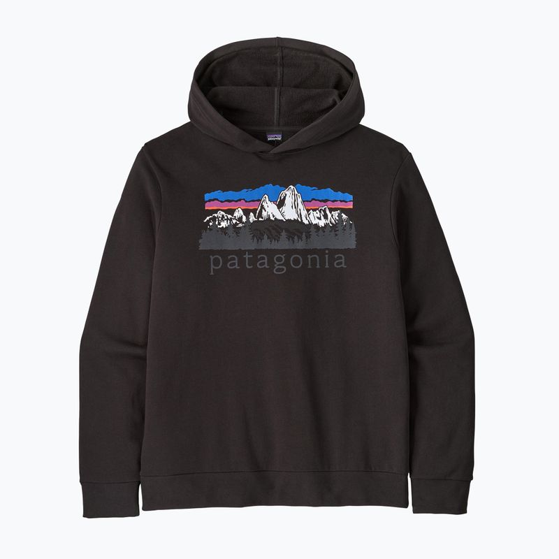 Vyriškas žygio džemperis Patagonia Fitz Roy Foothills Daily Hoody black